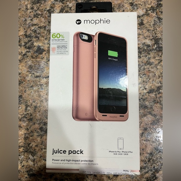 Mophie Juice Pack iPhone 6 Plus/6s Plus - Picture 1 of 7